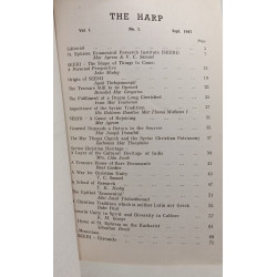 The Harp: A Review of Syriac and Oriental Studies VOL. I N°1 sept....
