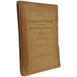 Tropaire-Prosier de l'Abbaye Saint-Martin de Montauriol /...