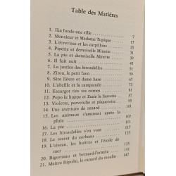 Hirondelles hérissons campanules