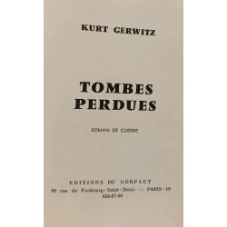 Tombes perdues