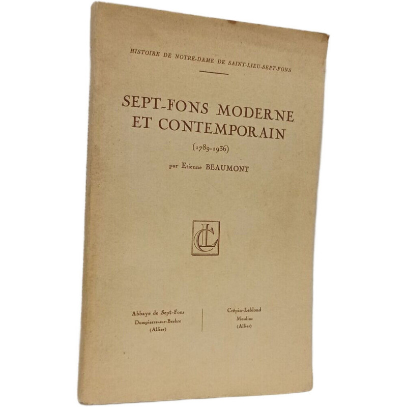 Sept-Fons moderne et contemporain (1789-1936)