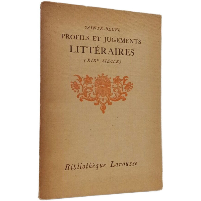 Profils et jugements littéraires Tome 3