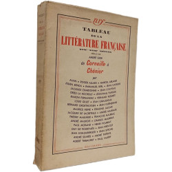Tableau de la littérature française XVIIe-XVIIIe siècles
