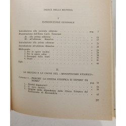 La Chiesa Etiopica e la sua dottrina cristologica