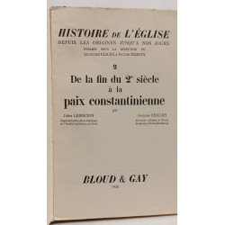 De la fin du 2e siècle à l apaix constantinienne - Histoire de...