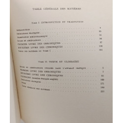 Targum des Chroniques - TOME I: introduction et traduction + TOME...