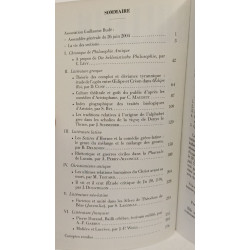 Bulletin de l'Association Guillaume Budé N°1 - 2004