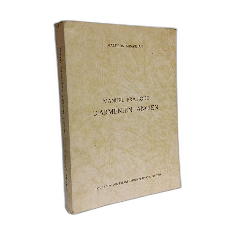 Manuel pratique d'arménien ancien