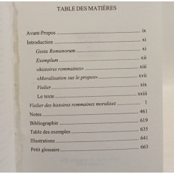 Le Violier Des Histoires Rommaines (Tlf Band 548)