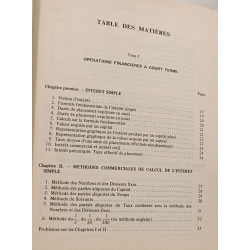 Mathématiques financières