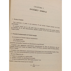 Mathématiques financières