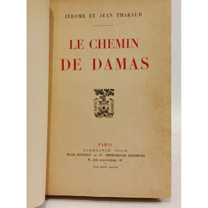 Le chemin de Damas