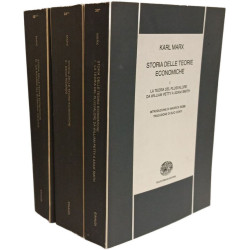 Storia delle teorie economiche - VOLUME 1 2 et 3