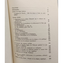 L'ordre subversif - Trois textes sur la Civilisation -...
