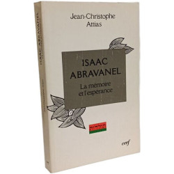 ISAAC ABRAVANEL. La mémoire et l'espérance