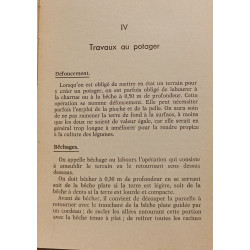 Le potager simplifié