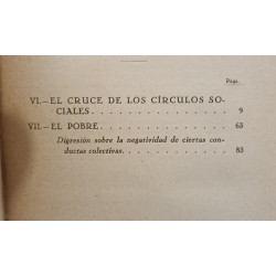 Sociología - VI el cruce de los circulos sociales VII el pobre /...