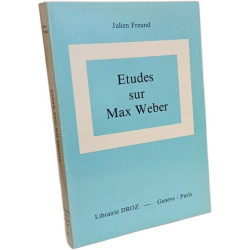 Études sur Max Weber