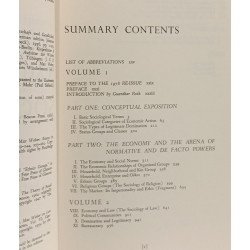 Economy and Society an outline of interpretive sociology