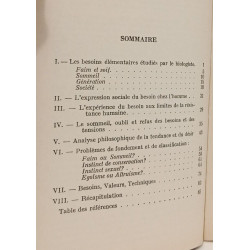 Besoins et tendances