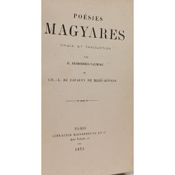 Poésies magyares