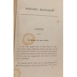 Poésies magyares