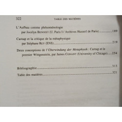 Carnap Et La Construction Du Monde (Problemes et Controverses)