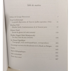 Chroniques Du Desastre - Témoignages Sur La Shoah Dans Les Ghettos...