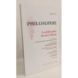 Philosophie 67 -- La philosophie devant la Shoah