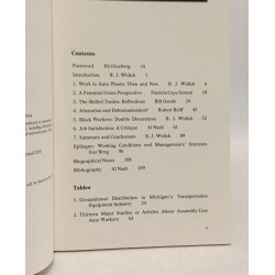 Auto Work and Its Discontents (Policy Studies in Employment and...