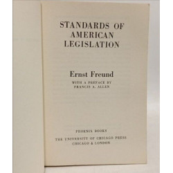 Standards of American Legislation