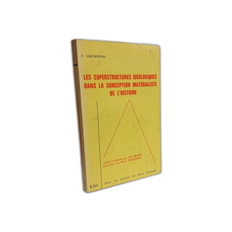 Les superstructures idéologiques dans la conception matérialiste...