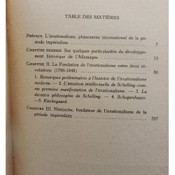 La destruction de la raison - TOME 1 et 2 (1958-59)