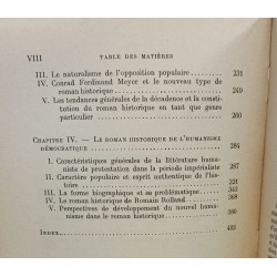 Le roman historique - bibliothèque historique