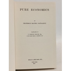 Pure Economics