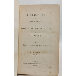 A Treatise on the Methods of Observation and Reasoning in Politics