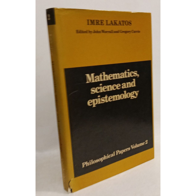 Mathematics Science and Epistemology (Philosophical Papers Vol.2)