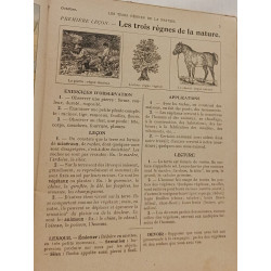 Cours rationnel de sciences physiques et naturelles: leçons de choses