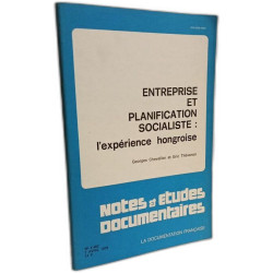 Entreprise et planification socialiste : l'expérience hongroise -...