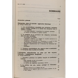 Entreprise et planification socialiste : l'expérience hongroise -...