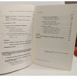 Entreprise et planification socialiste : l'expérience hongroise -...