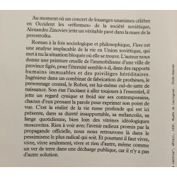 Vivre - La confession d'un robot