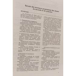 Le français au lycée