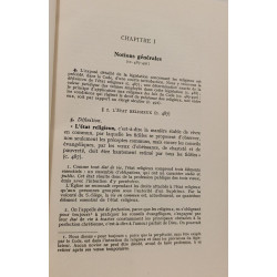 Religieux et religieuses d'après le droit ecclésiastique