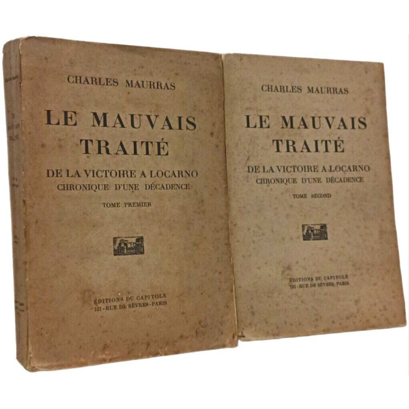 Le mauvais traité Tome 1 + Tome 2