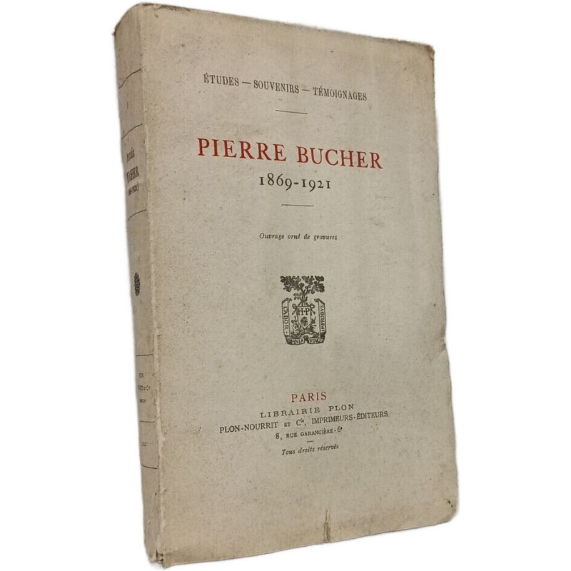 Pierre Bucher 1869-1921