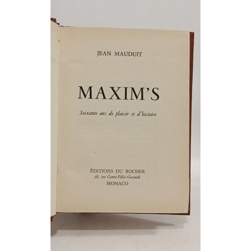 Maxim's
