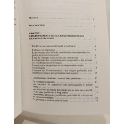 Les Nouvelles frontieres de l'environnement