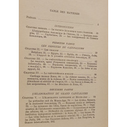 Les étapes du capitalisme