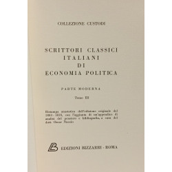 Scrittori classici italiani di economia politica - parte moderna...